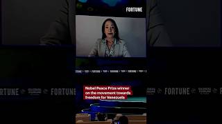 Nobel Peace Prize Winner On The Movement Towards Freedom For Venezuela