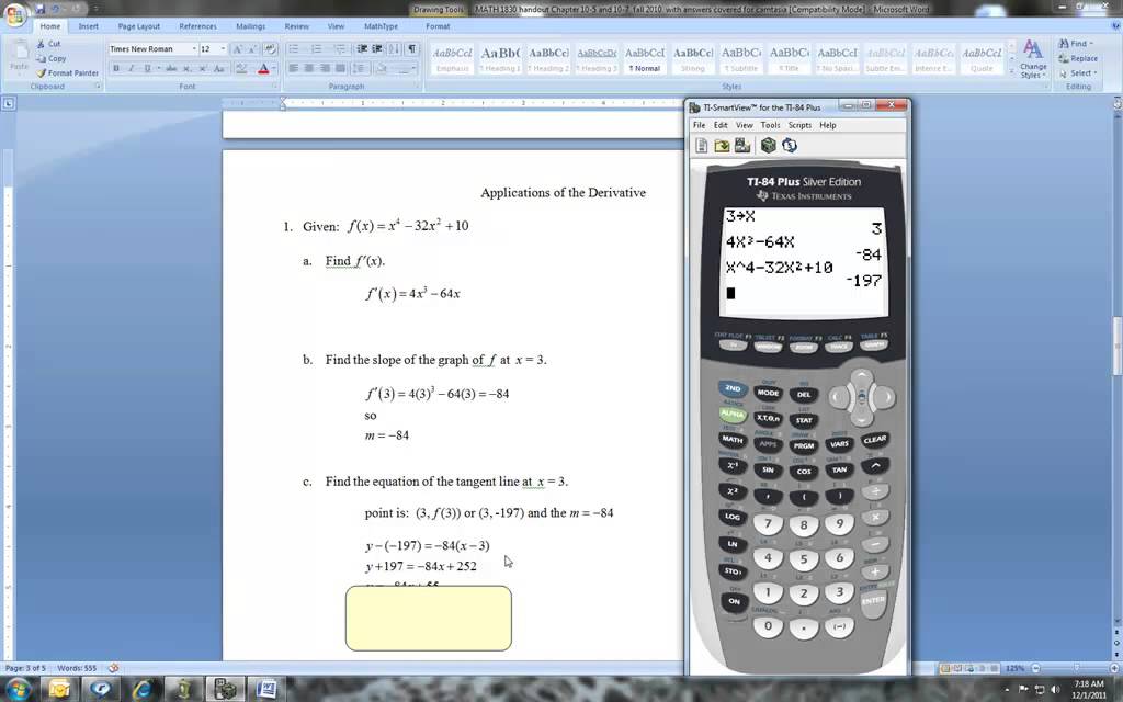 Video 15 part 3 applications of the derivative youtube