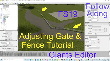 Giants Editor Map Follow Along Adjusting The Gate And Fence Tutorial | Jewels Peaceful Valley Map