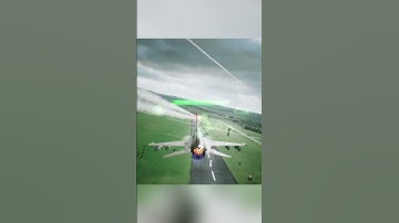 F-16 taking down the C-17 - Ace Combat 7