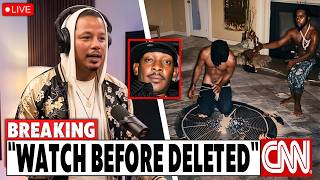 Terrence Howard REACTS After CNN Airs SHOCKING Diddy Footage | "Watch Before It's Gone"