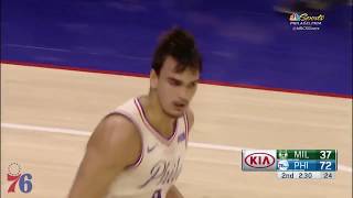 Dario Saric | Highlights vs Bucks (4.11.18)