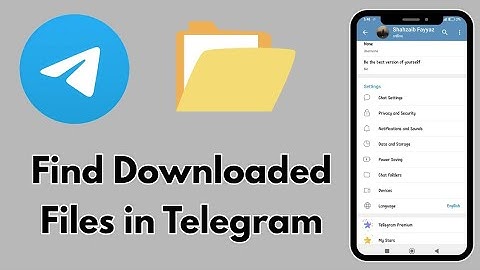 How to Find Downloaded Files in Telegram | Locate Files on Android & PC (2025)