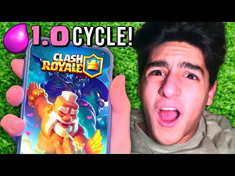 Beating clash royale with the cheapest deck possible