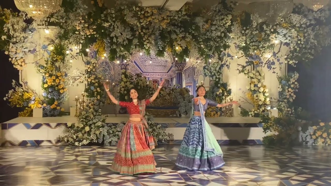 Sangeet Dance Performance by Sisters
