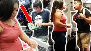 ANGRY WIFE SELLS ALL MY GAMES TO GAMESTOP!! PRANK GONE WRONG!!