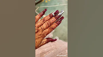 Nail extension for my engagement ❤️ #twostates #nidhiguptamakeover #moradabad @traveloodiesworld