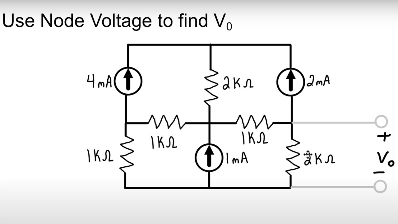 Node Voltage Method (Problem #8) - YouTube