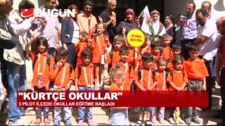 Kürtçe Okullar Açildi