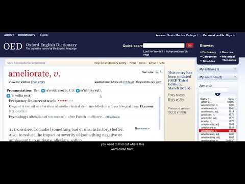 Video: ¿Es quarter en el diccionario inglés de Oxford?