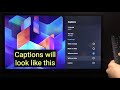 How To Turn On And Configure Captions On Xiaomi Mi TV 4A 