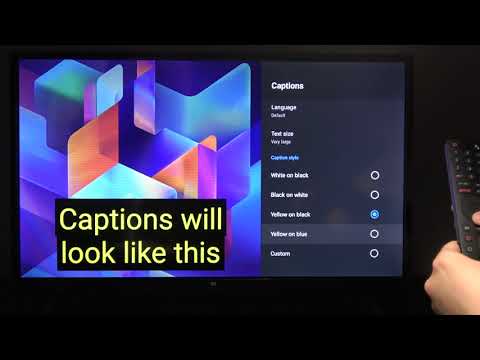 How to Turn On and Configure Captions on Xiaomi Mi TV 4A