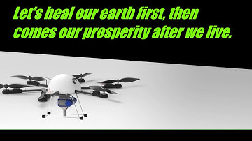 Tree Planting HEXACOPTER | Drone designed in SOLIDWORKS