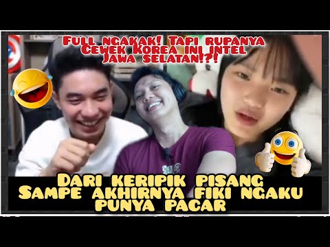 FIKI NAKI DI BIKIN NGAKAK DAN NGAKU PUNYA PACAR OLEH CEWEK KOREA