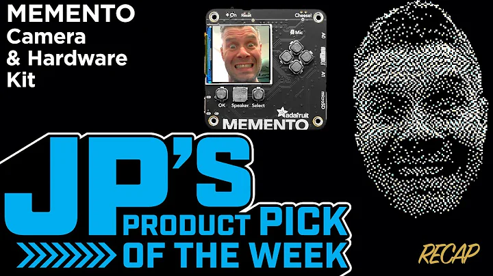 JP’s Product Pick of the Week 7/30/24 MEMENTO Camera & Enclosure Kit RECAP