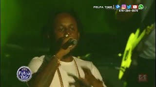 Popcaan Performance at Reggae Sumfest July 2017
