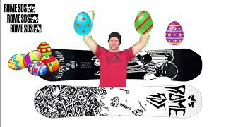 The Rome Artifact Rocker Snowboard Review - YouTube