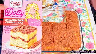 DOLLY PARTON'S CINNAMON CRUMB CAKE! LET'S GIVE IT A TASTE! by Journey with Char 277 views 1 month ago 7 minutes, 26 seconds