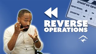Reverse Operations | Std 4 Math HSH || 10