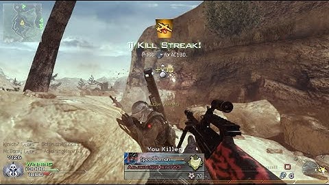 Classic MW2 Afghan Nuke with AUG 32-1