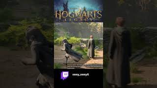 Warum hat es Sebastian so eilig? Ich genieße einfach unser erstes Date… mit Tröten 🎺✨#hogwartslegacy