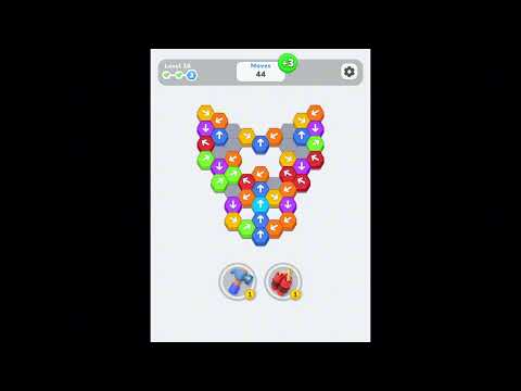 Hexa Shift - Logic Puzzle Level 16