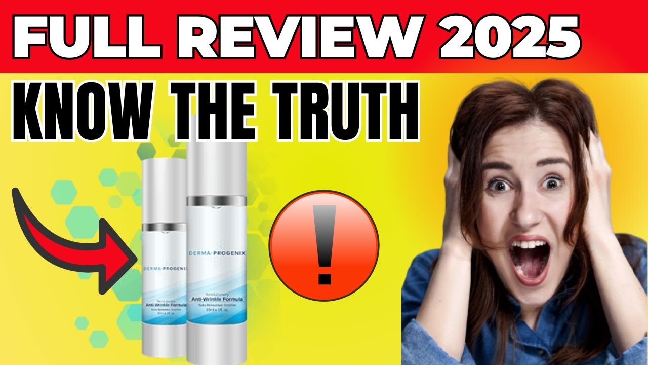 DERMA PROGENIX SERUM ⚠️ALERT!⚠️ Derma Progenix Reviews – Derma Progenix Skin – DermaProgenix Channel