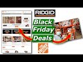Best Ridgid Black Friday Tool Deals 4K! Home Depot Links 2020