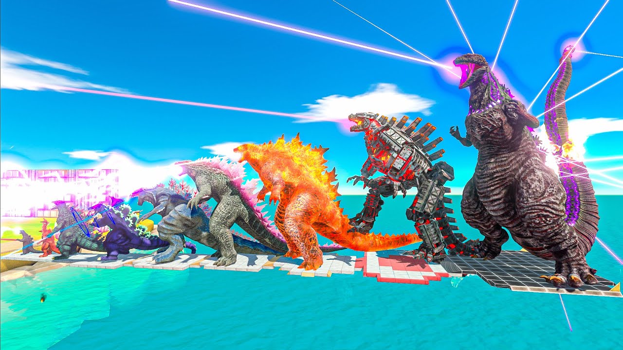 The New Empire - Evolution of NEW Shin Godzilla Size Comparison vs Itself - ARBS