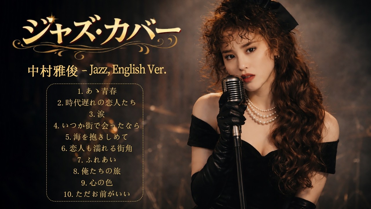 AIジャズカバー】中村雅俊 名曲集（Jazz Vocal Arrangement） - YouTube