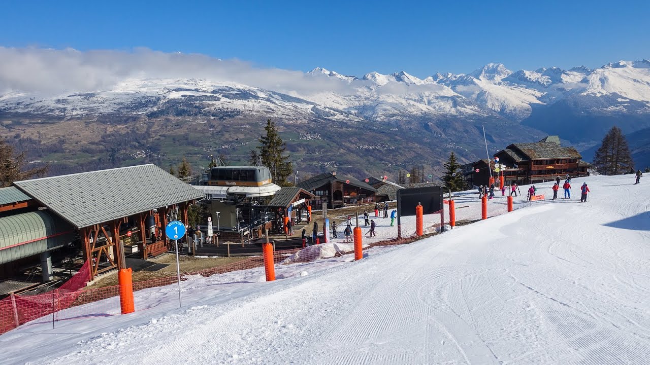 France 2022-04: Skiing Belle Plagne (Col de l'Arpette - Montchavin)