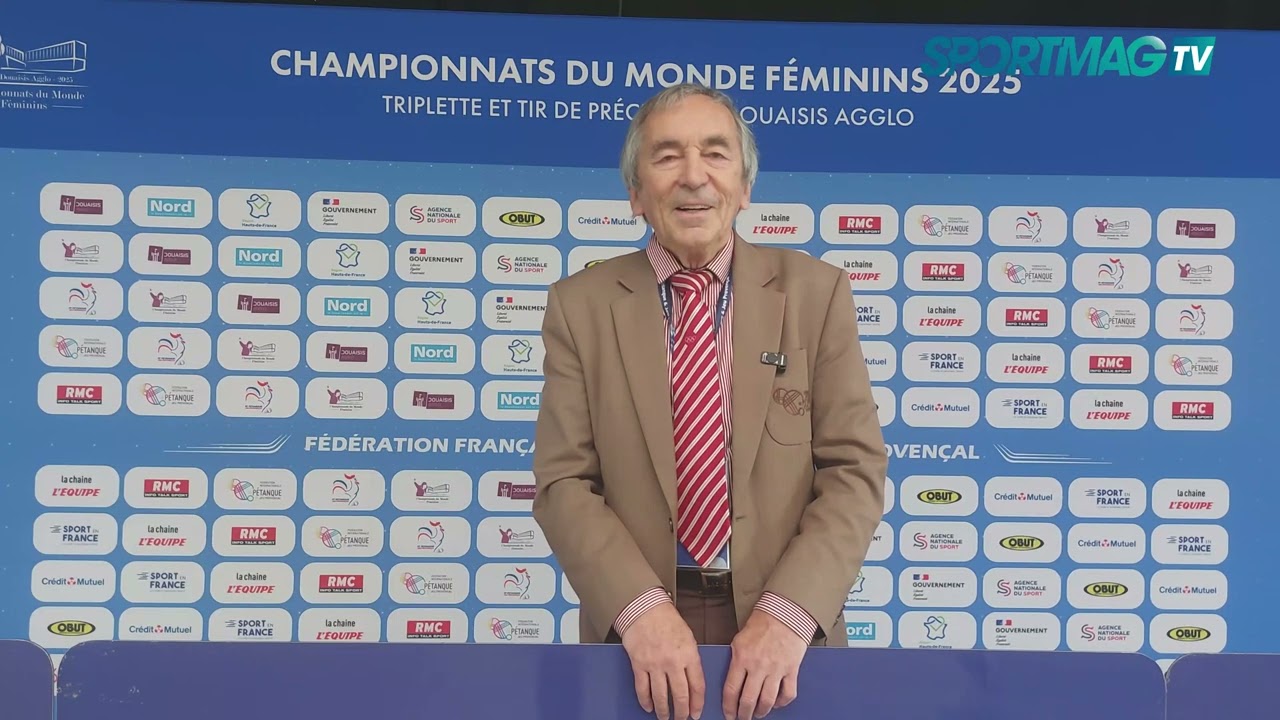 Miniature de la vidéo : Claude Azéma : « la pétanque est moins prise au sérieux en France qu'à l'étranger »