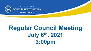 Regular Council Meeting - July 6, 2021