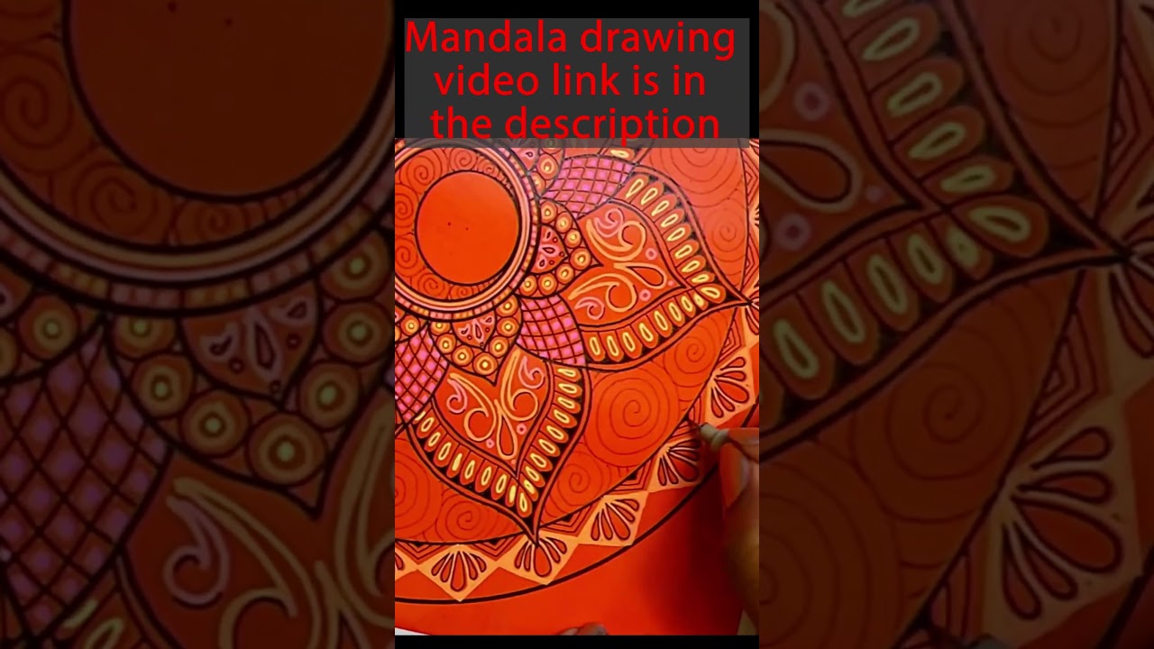 Sacral Chakra Mandala 