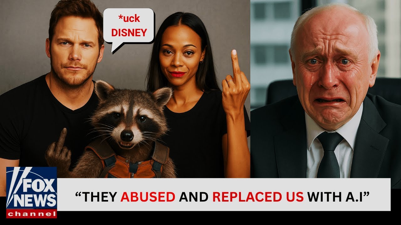 YOU abused US! Guardians of the Galaxy CAST goes off on Disney CEO