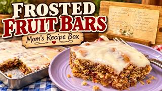 Frosted Fruit Bars | A Vintage Recipe from My Mom’s Recipe Box