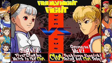 Street Fighter Alpha 3 MAX [CFC2/XBOX One] #FRIDAYNIGHT FIGHT: Ingrid vs Maki Genryusai!