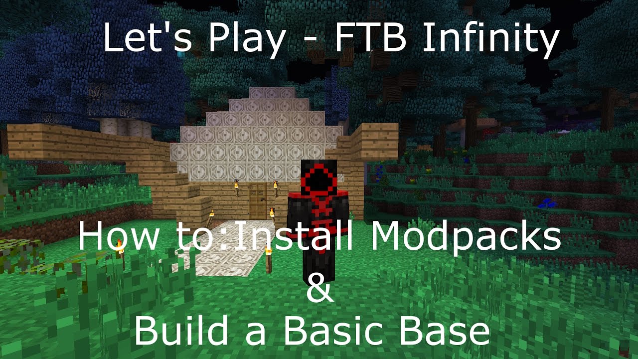 Let's Play - Minecraft - FTB Infinity - Episode 1 - YouTube