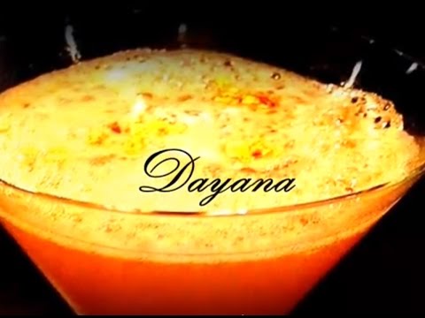 Dayana Cocktail "Como Pocas" Carlos La Cruz collection for Dama tequila