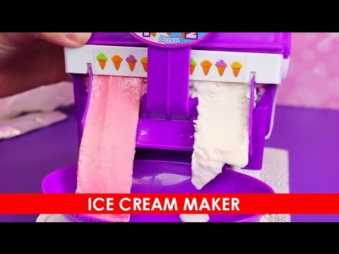 ICE CREAM MAKER Cra Z Art The Real 2 in 1 Ice Cream Machine Toy for Kids  Ryan ToysReview - Dailymotion Video