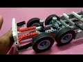 Lego technic multiaxle  truck chasis2 by simply bricks