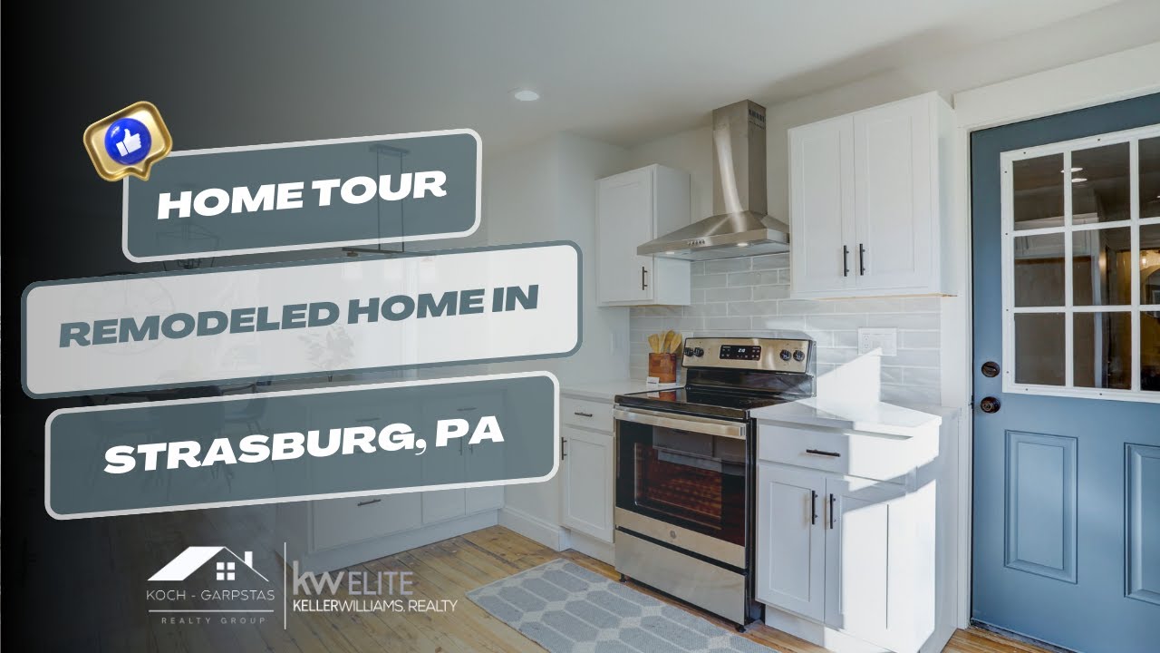 Home Tour in Lancaster PA | Strasburg | Renovated | For Sale|  Under $400K