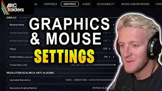 Tfues Graphics & Mouse Settings Guide Arc Raiders
