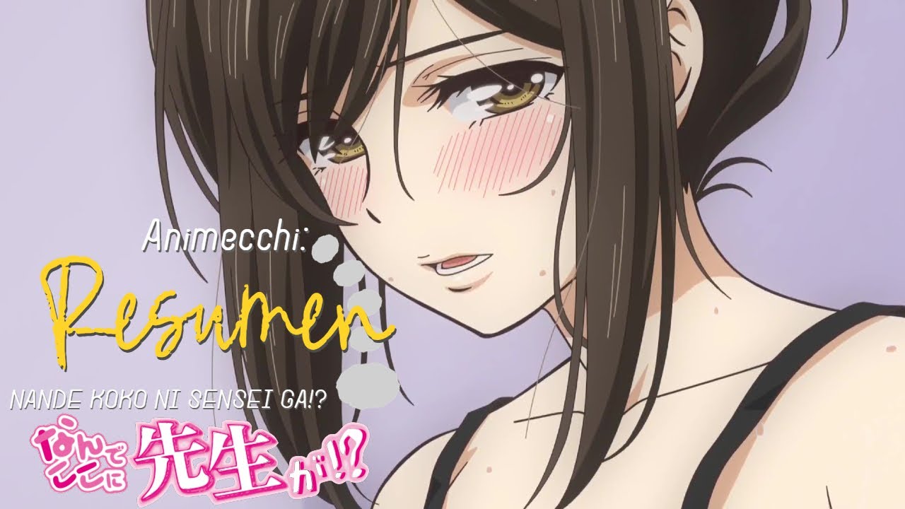 LA FANTASIA DE TODO ESTUDIANTE - Nande Koko ni Sensei ga!? - Resumen