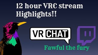 VRChat 12 Hour Stream Highlights