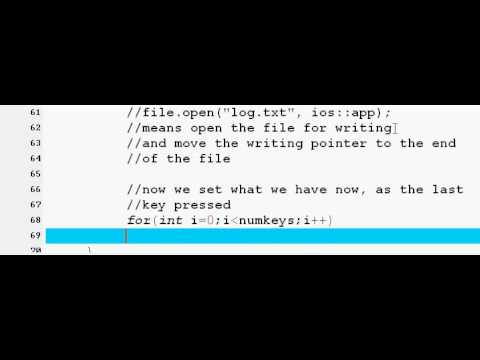 Simple Keylogger Tutorial C++ Part 2