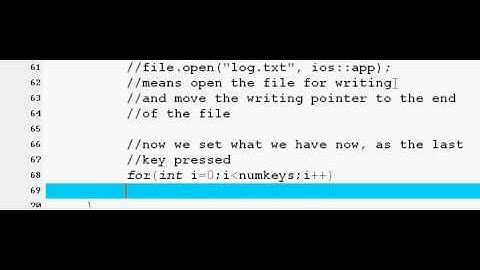 Simple Keylogger Tutorial C++ Part 2