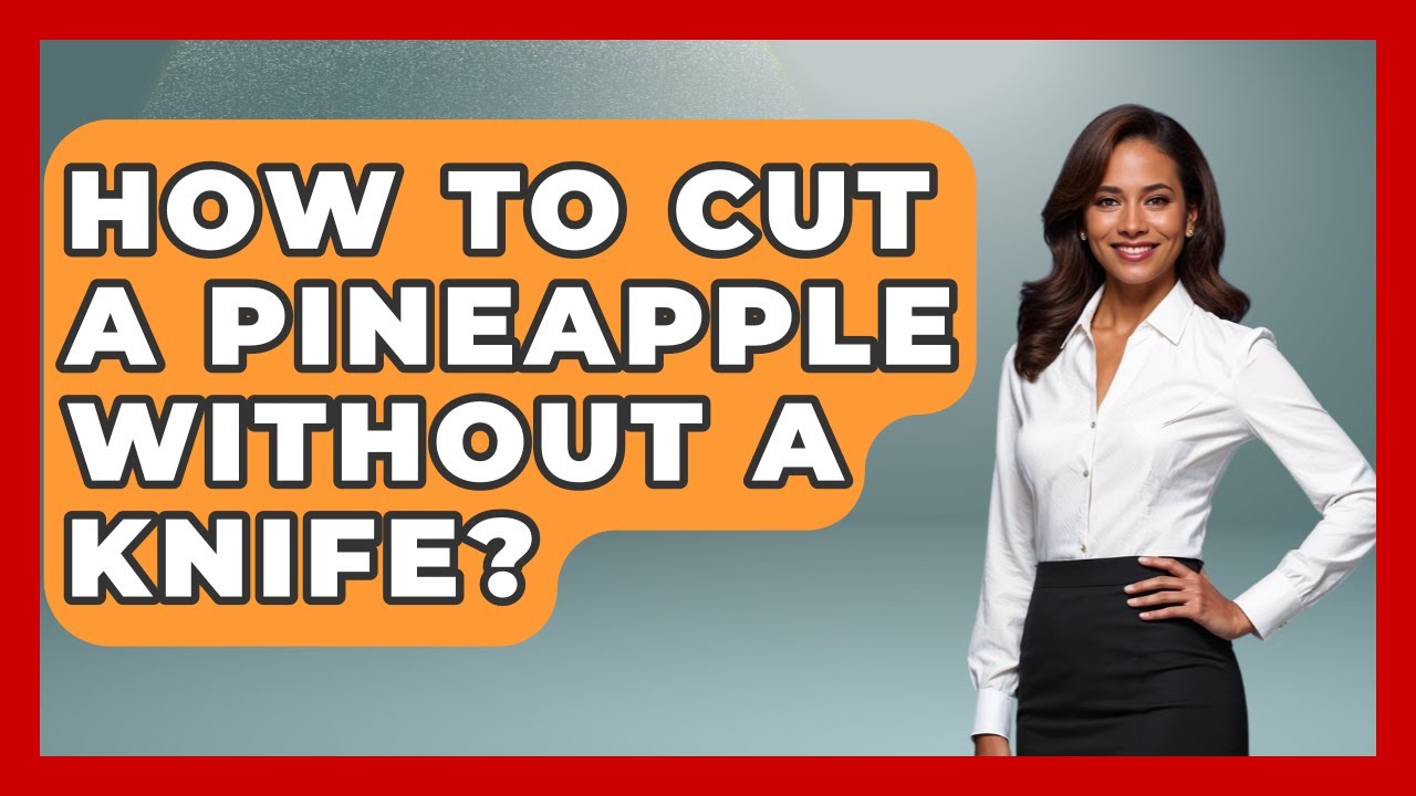 How To Cut A Pineapple Without A Knife? - Ultimate Life Hacks