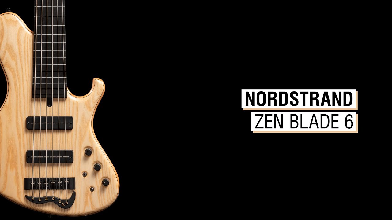 Nordstrand Zen Blade 6 - Maruszczyk Paddock 6p Fretless 35