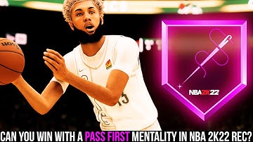 Rec Randoms Told Me To Pass...NBA 2K22 Rec Center Gameplay